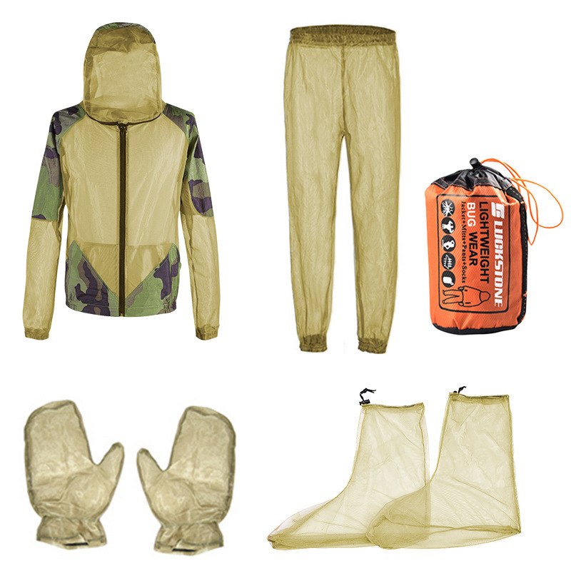Outdoor Adventure Outfit - ملابس مقاومة للبعوض لصيد الأسماك البرية