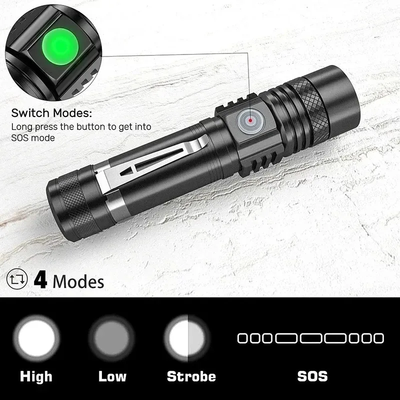 مصباح يدوي LED قابل لإعادة الش - مراجعة Outdoor Adventure Trips وسعره